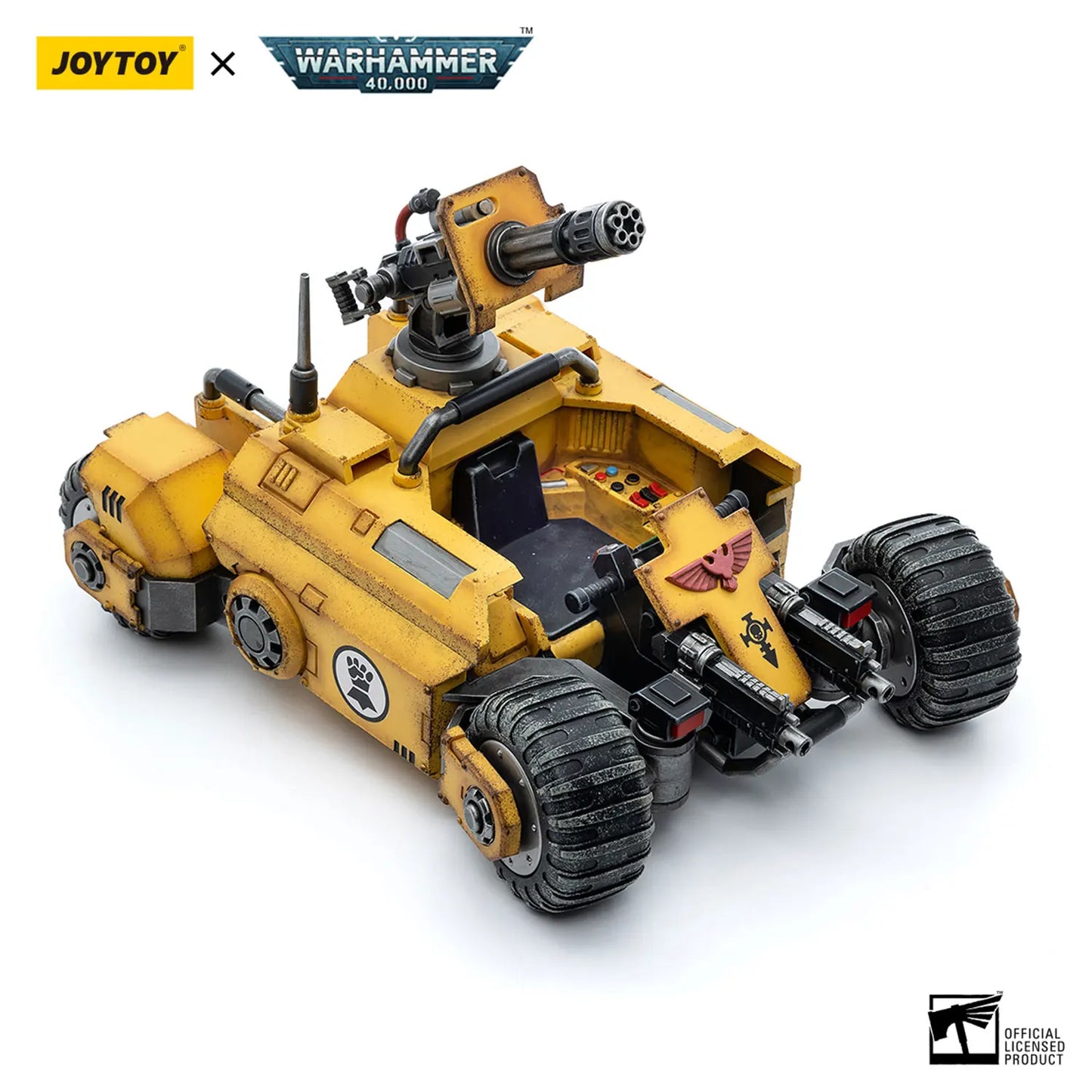 JOYTOY Warhammer 40k 1/18 Action Figures Anime 26cm Imperial Fists Primaris Invader ATV Collection Mecha Model Toys - Pape'sShop