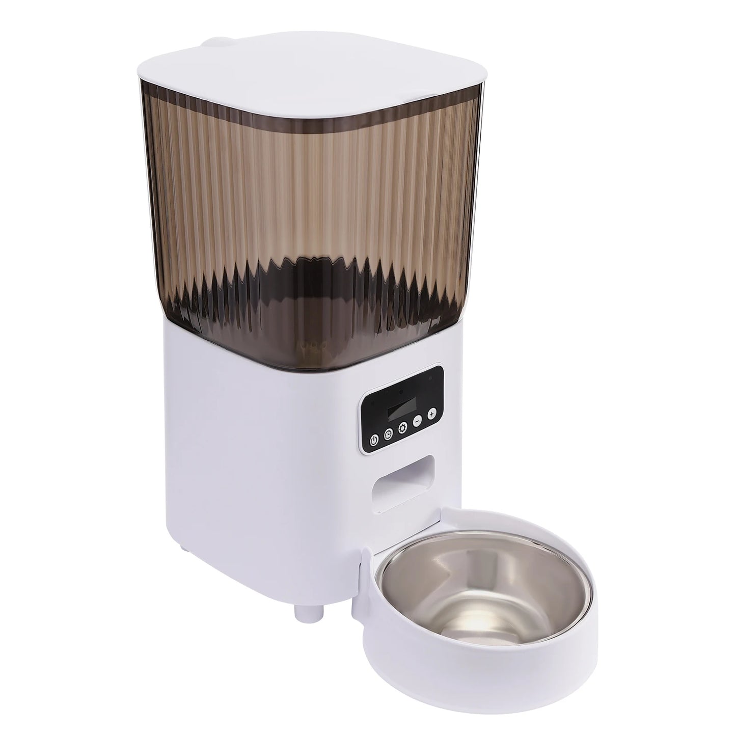 5l Automatic Feeder, Dog and Cat Food Bowl, Large Capacity Pet Food Storage Dispenser Container, Small Dog and Pet Accessories - Pape'sShop