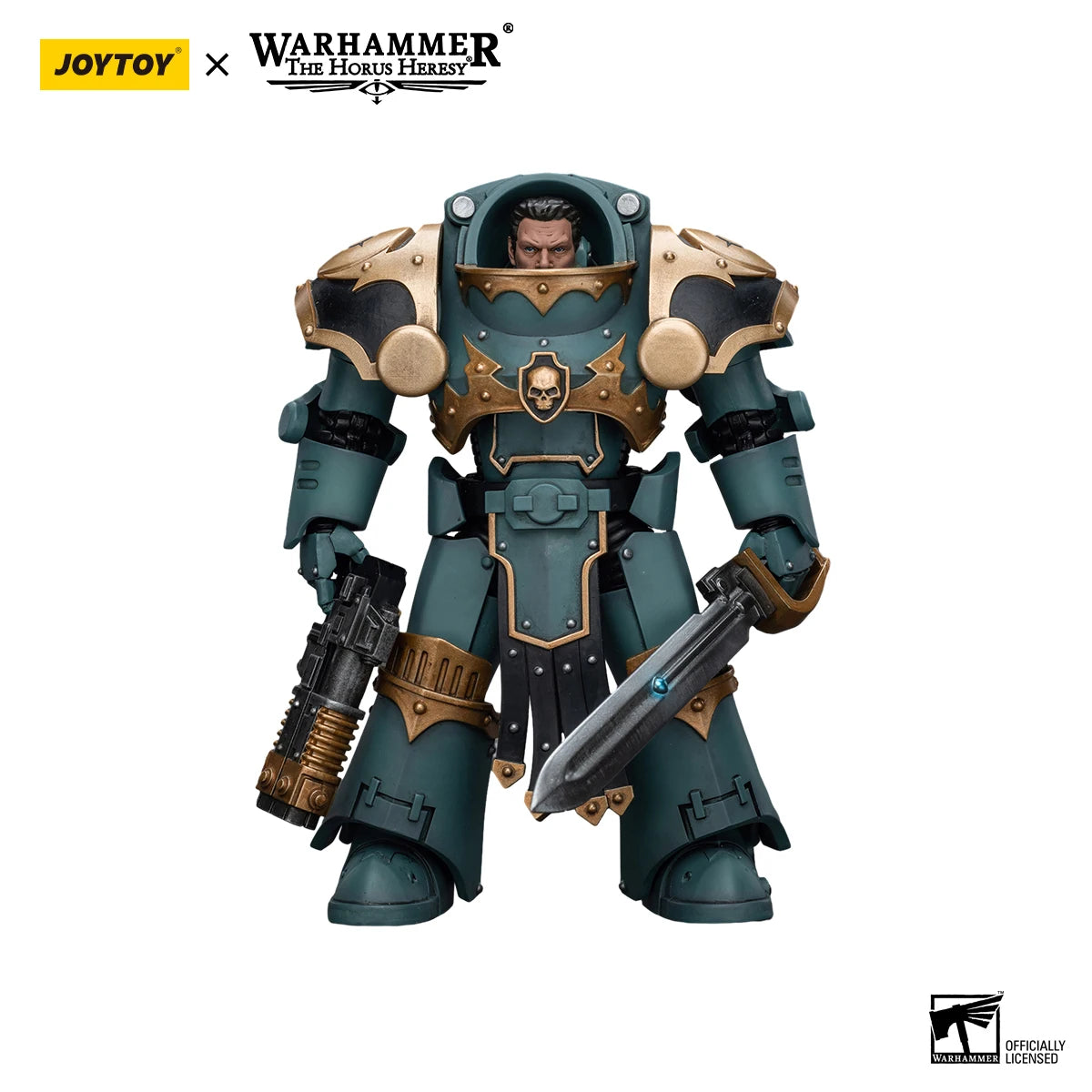 JOYTOY Warhammer 40k 1/18 Action Figures 14.2cm Sons of Horus Tartaros Terminator Squad Collection Model Toys - Pape'sShop