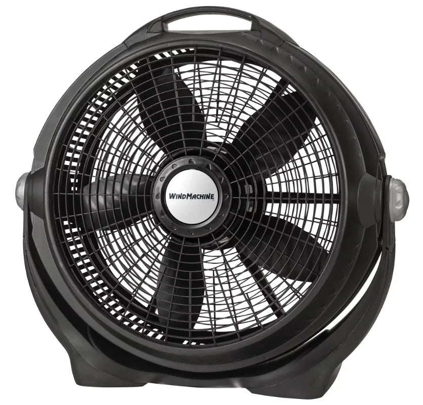 Lasko 20" Wind Machine 3- Speed Air Circulator Floor Fan, Gray, 23" High, A20301, New