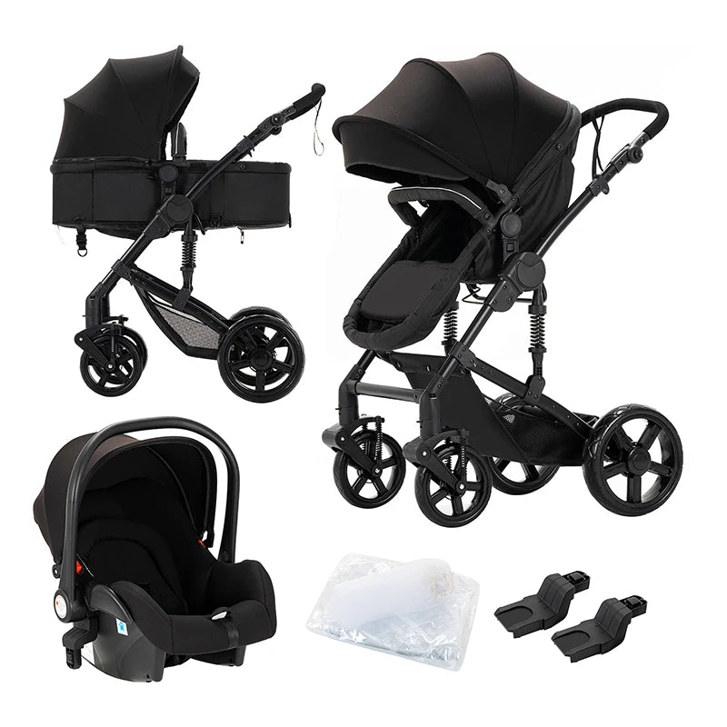 High quality newborn Lightweight Baby Stroller Folding Cart Comfort Baby Stroller 3 in 1 Child Safety Seat With ISOfix - Pape'sShop