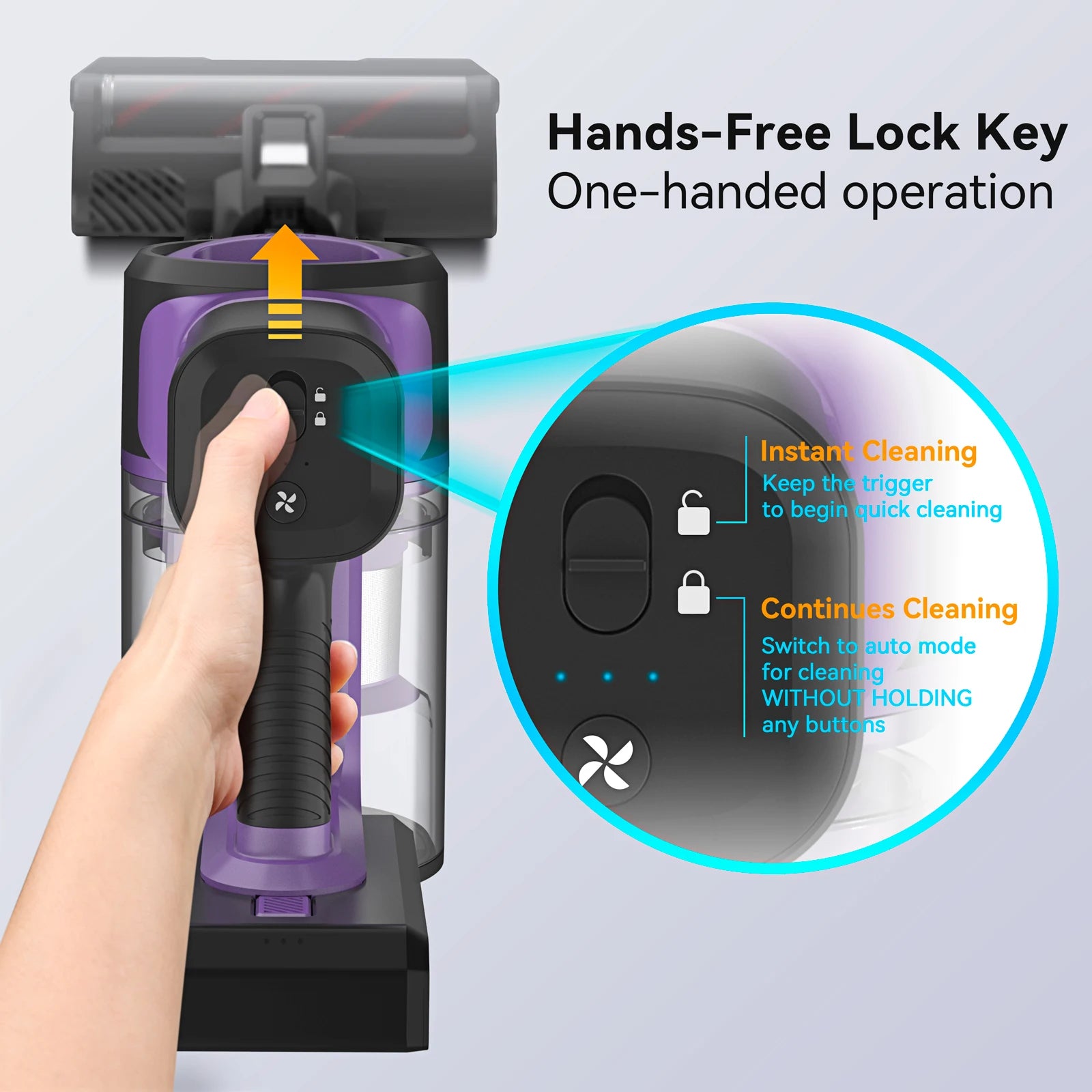 INSE S10 Cordless Vacuum Cleaner, 6-in-1 Stick Vacuum with 30Kpa 350W Suction, Max 50 Min Runtime Rechargeable Vacuum for Home - Pape'sShop