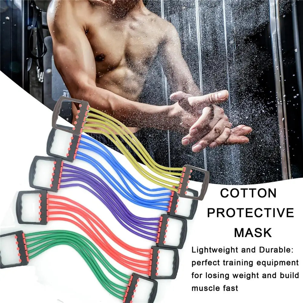 Adjustable Rubber Pull Rope Multifunctional Chest Expander - Pape'sShop