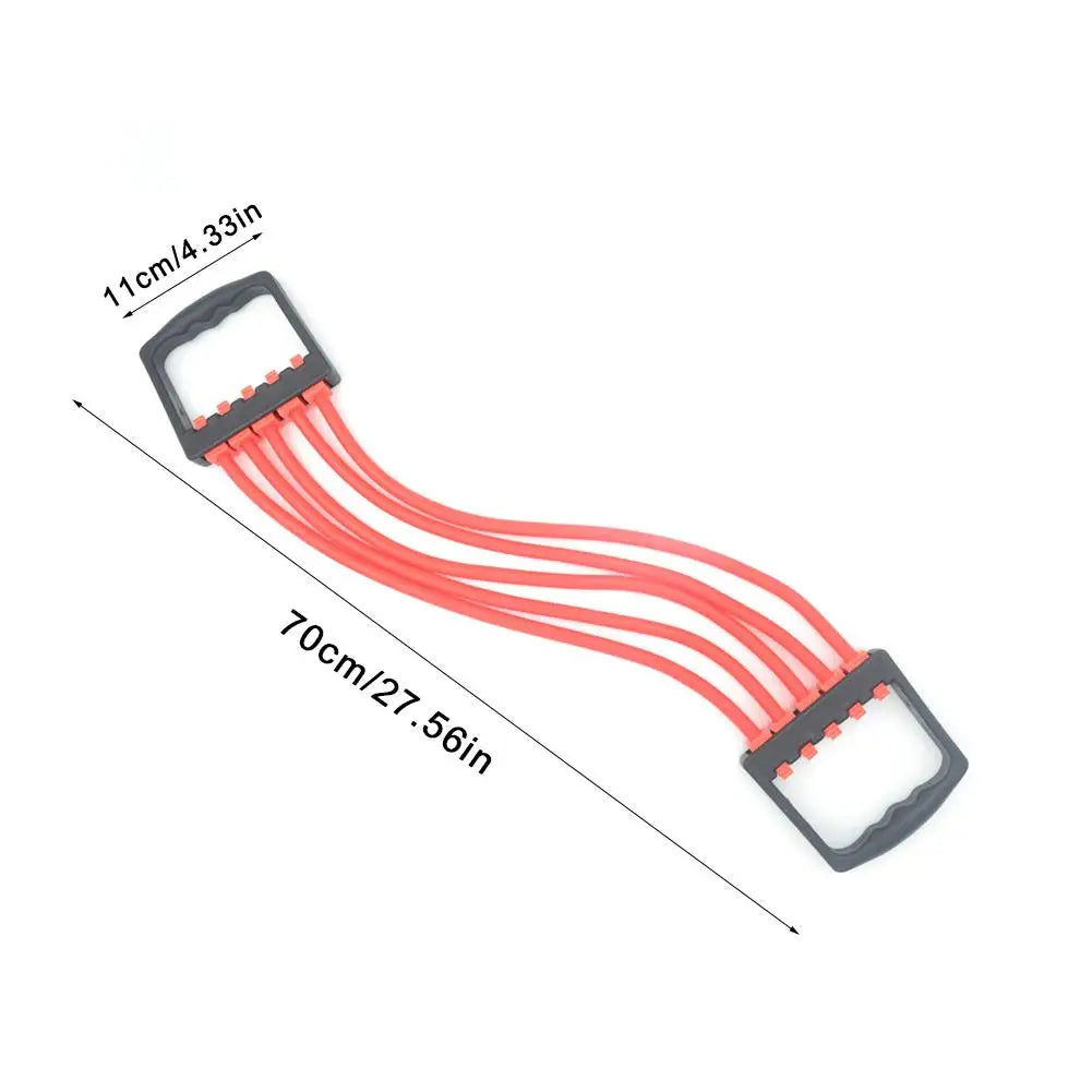 Adjustable Rubber Pull Rope Multifunctional Chest Expander - Pape'sShop