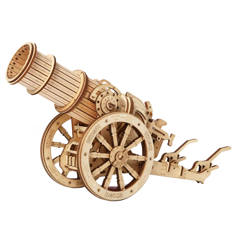 Robotime 3D Wooden Puzzle Medieval Siege Weapons Game Assembly Set Gift for Children Teens Adult War Strategy Toy KW401 KW801 - Pape'sShop
