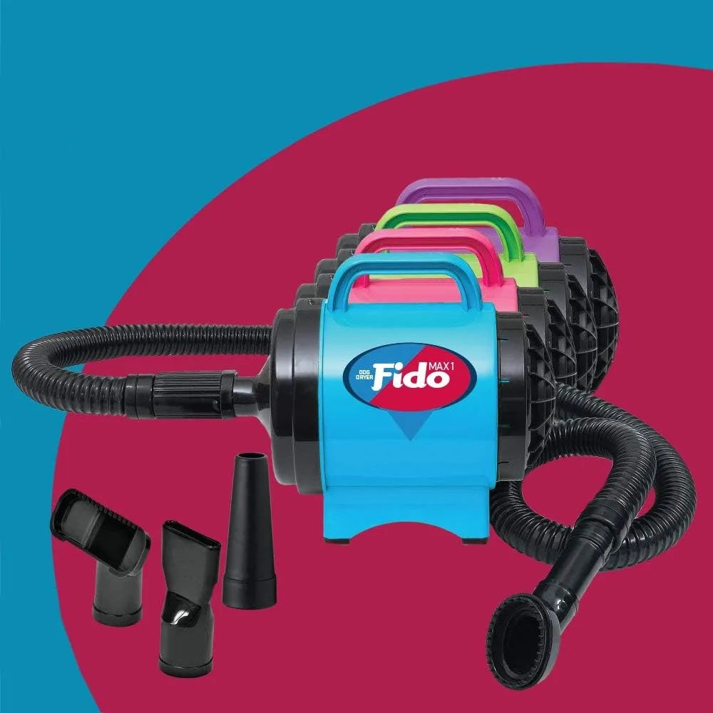 Fido Max 1 Dog Dryer - Premier Grooming Collection, Hot Pink - Pape'sShop