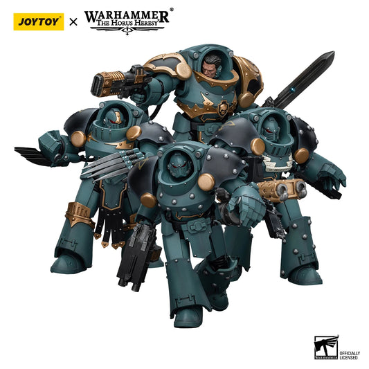 JOYTOY Warhammer 40k 1/18 Action Figures 14.2cm Sons of Horus Tartaros Terminator Squad Collection Model Toys - Pape'sShop