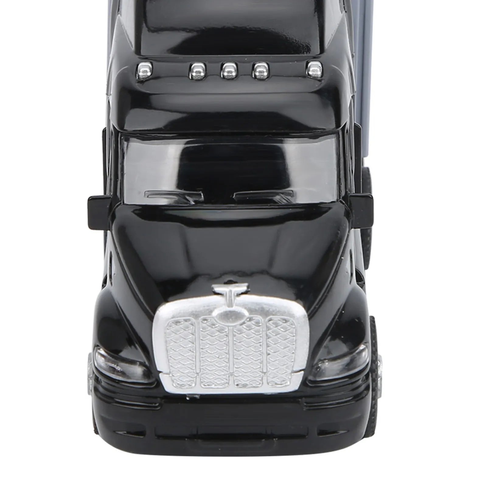 Alloy Car Model Car Alloy Simulation Container Car Model Children Kid Pull Back Car with Sound Light Vehicle Model Toy For Kids - Pape'sShop