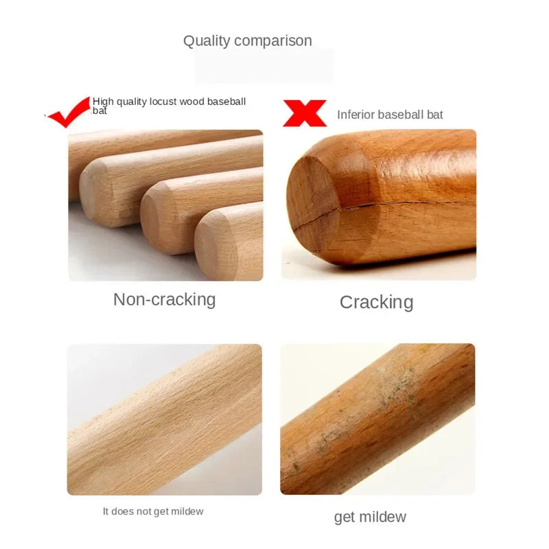 Wood Baseball Bat - Pape'sShop