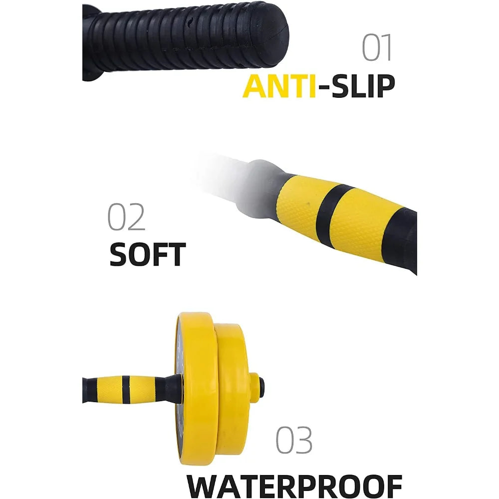 44LB Adjustable Dumbbell Barbell Weight Pair - Pape'sShop