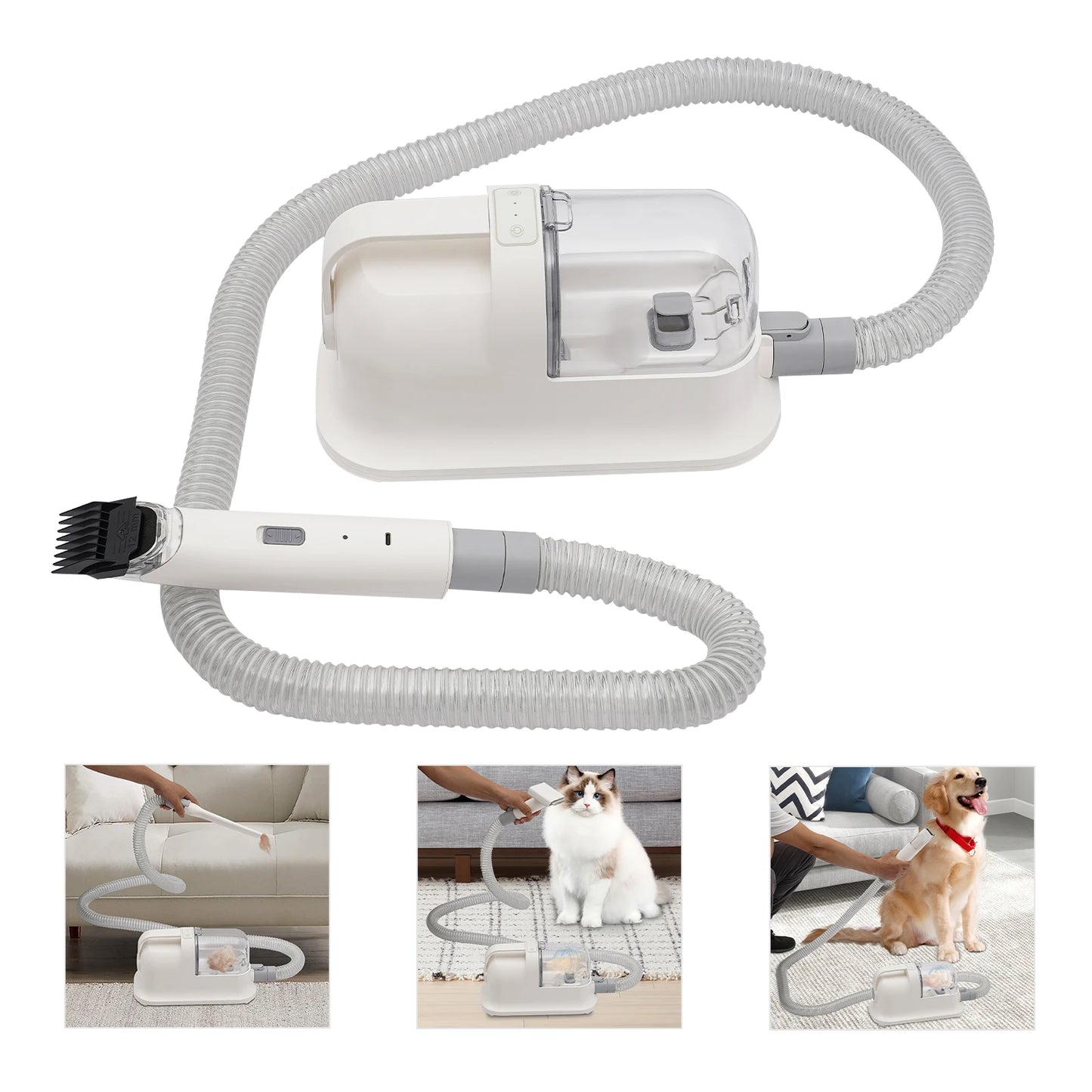 110-120V Pet Grooming Tools for Shedding Pet Hair Hair Trimmer US Standard - Pape'sShop