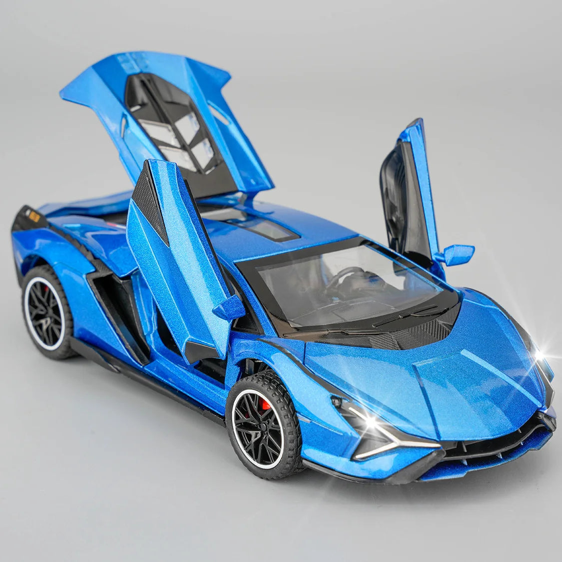Simulation 1:32 Lambo Alloy Super Car Model Sound Light Collective Miniature Voiture Children Boy Diecast Toy Vehicle - Pape'sShop