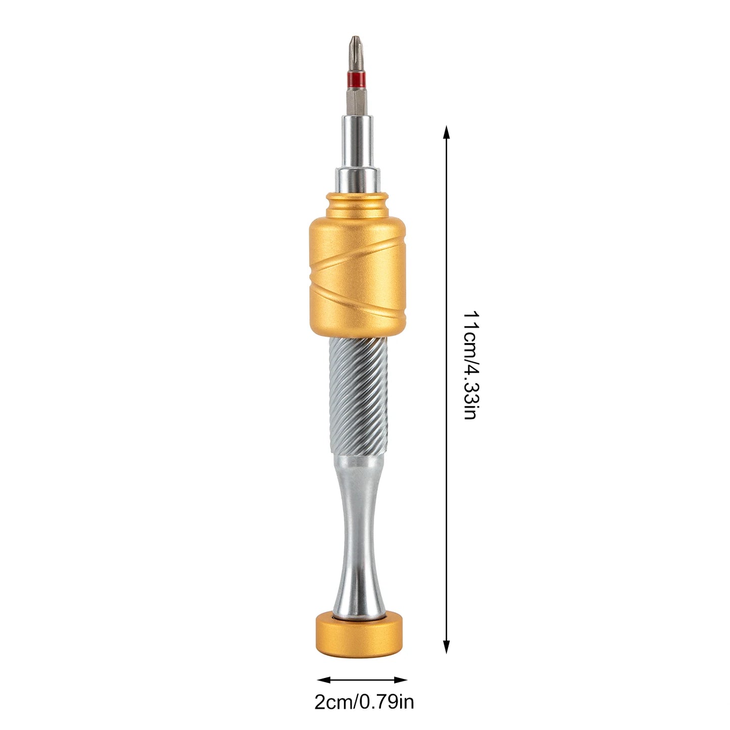 37X Precision Screwdriver Kit Electronics Repair Tool Kit w/ Magnetic Driver Bit