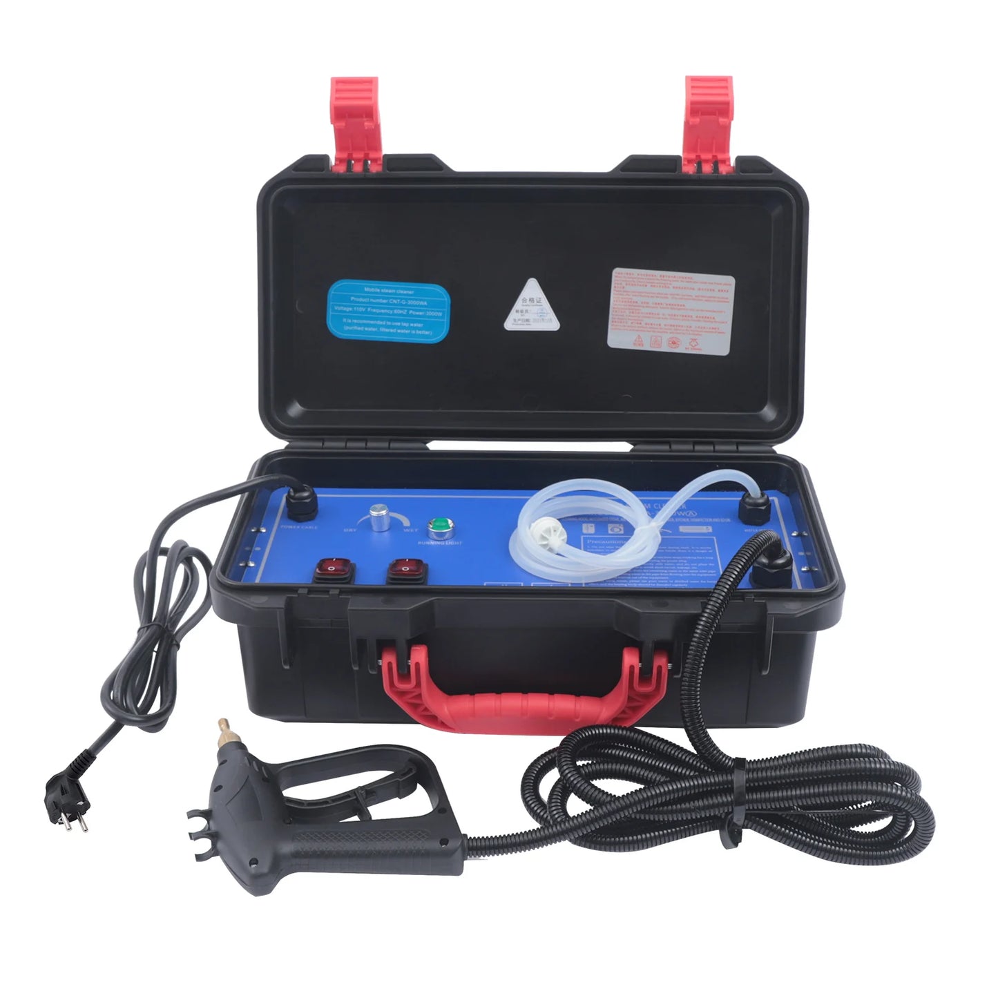 Portable High Pressure Steam Cleaner Car Household Steam Cleaning Machine 5 Bar 3KW