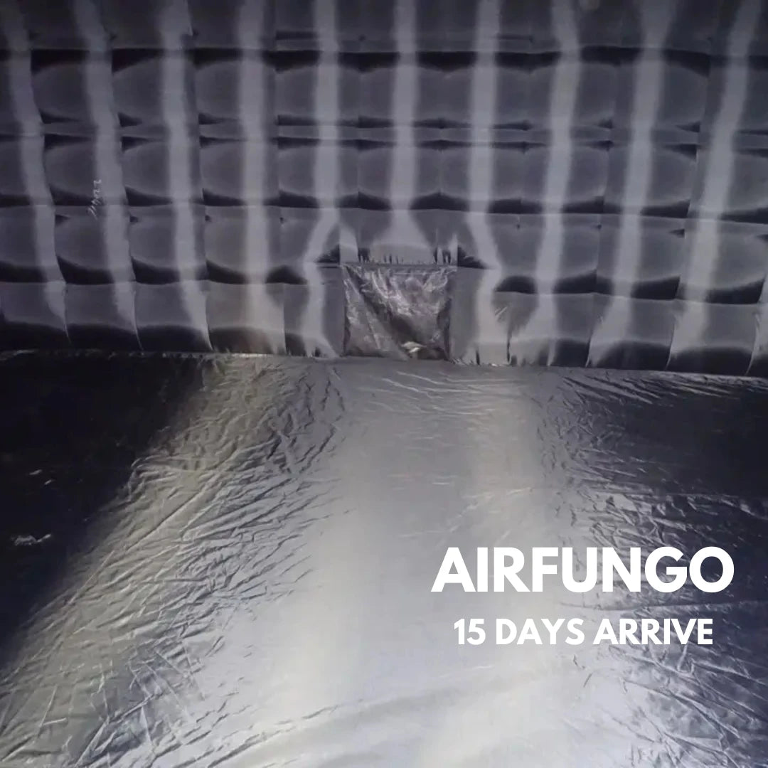 Black Inflatable Nightclub Dome Tent Wedding Cube Square Gazebo Event Big Portable Night Club Party Pavilion For Outdoor Use