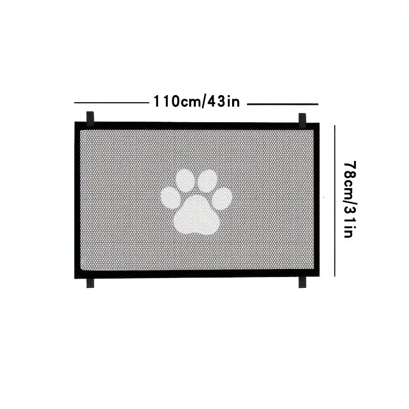 Pet Partition Safety Net Portable Polyester Net Cat Dog Indoor Obstacle Protection Net Fence Cat Screen Door Pet Supplies - Pape'sShop