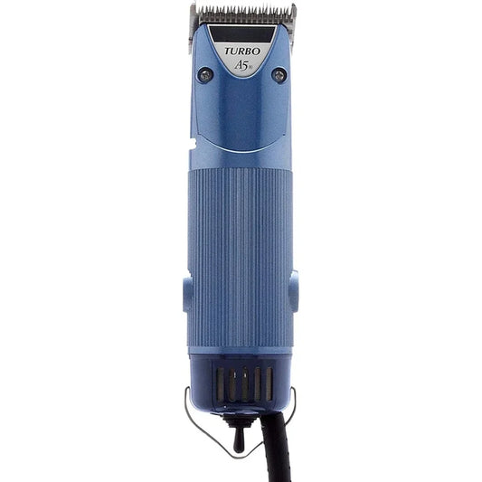 A5 Hair Clippers for Dog, Cat, and Pet Grooming with 2 Speed Settings and Detachable Blade, Blue, 6.00 x 10.50 x 3.00 Inch - Pape'sShop