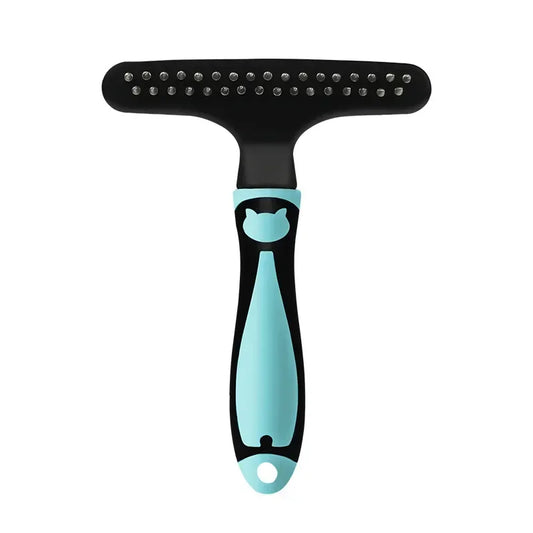 Pet Comb 1PC Grooming Cat and Dog Comb De-fluffing Knotting Comb Bathing Cleaning Magic Smooth Hair Spike Rake Dandruff comb Dog - Pape'sShop