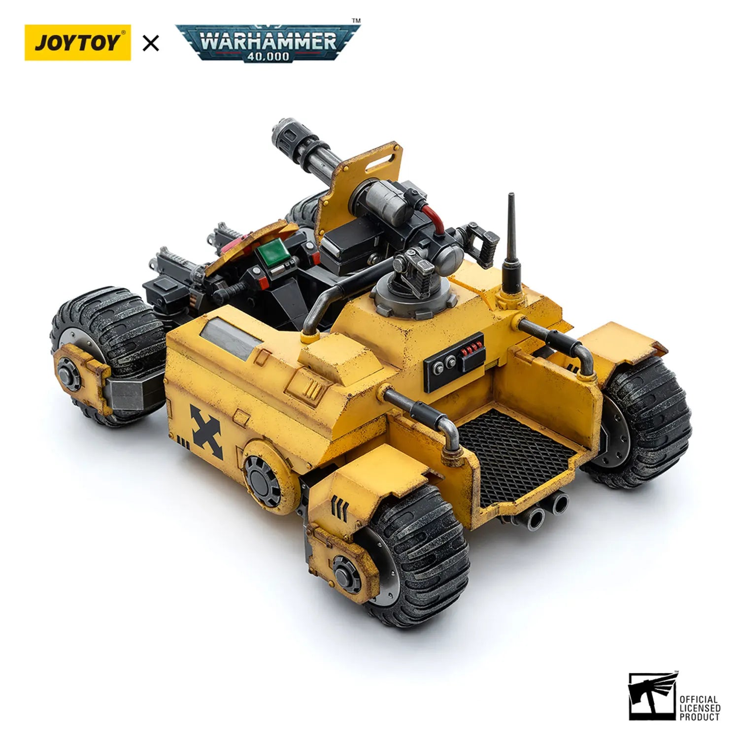 JOYTOY Warhammer 40k 1/18 Action Figures Anime  26cm Imperial Fists Primaris Invader ATV Collection Mecha Model Toys - Pape'sShop