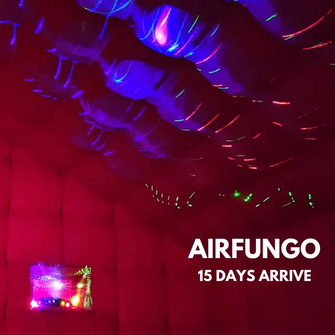 Black Inflatable Nightclub Dome Tent Wedding Cube Square Gazebo Event Big Portable Night Club Party Pavilion For Outdoor Use