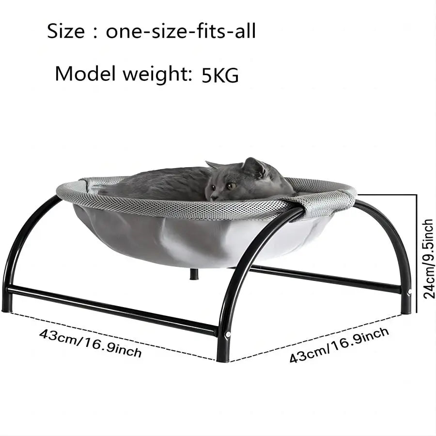 Cat Bed Pet Hammock Bed, Pet Sleeping Bed, Washable Comfortable Stable Cat Pet Sofa Bed - Pape'sShop