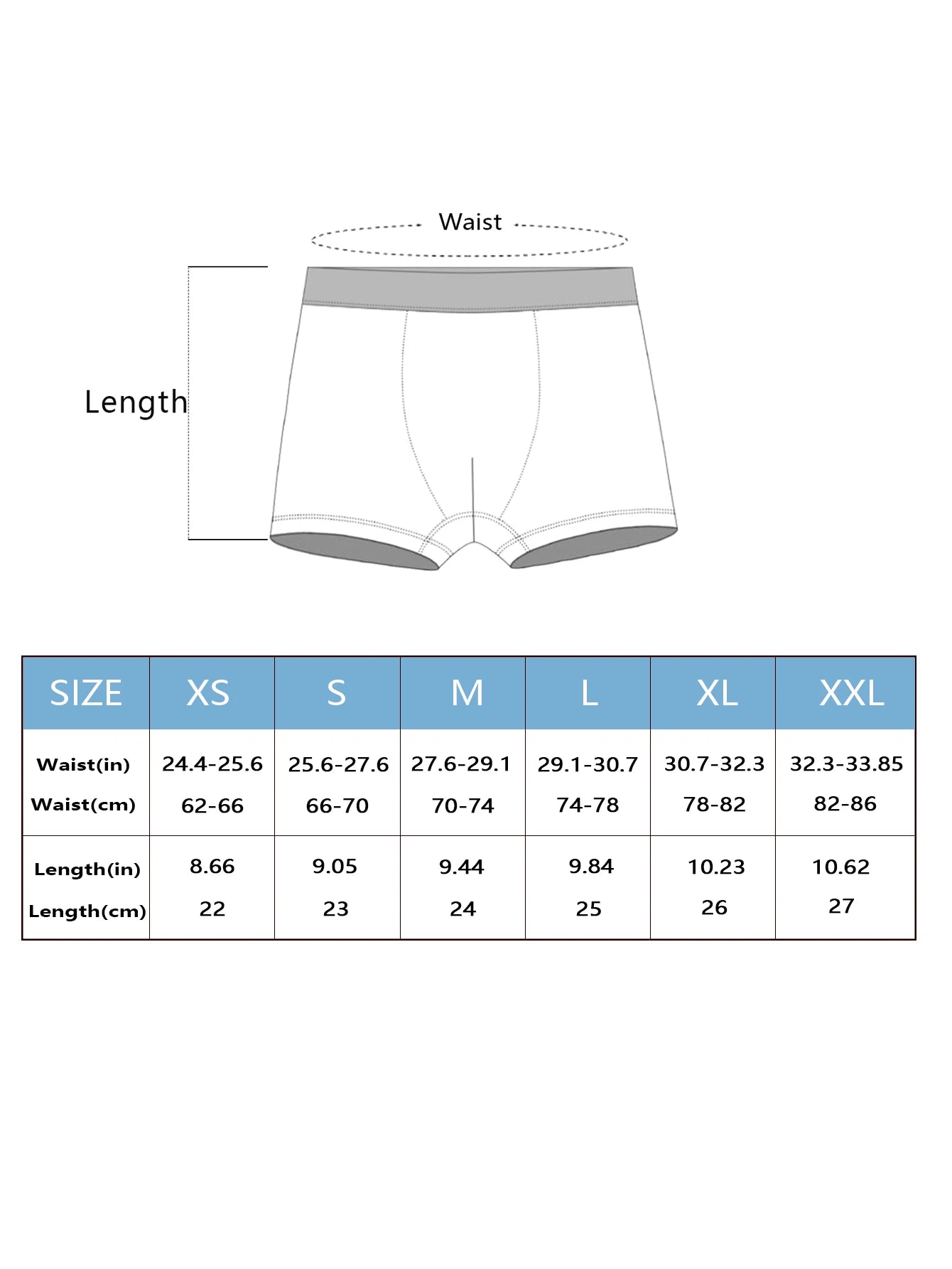 4 pairs of men's underwear ice silk half mesh - Pape'sShop