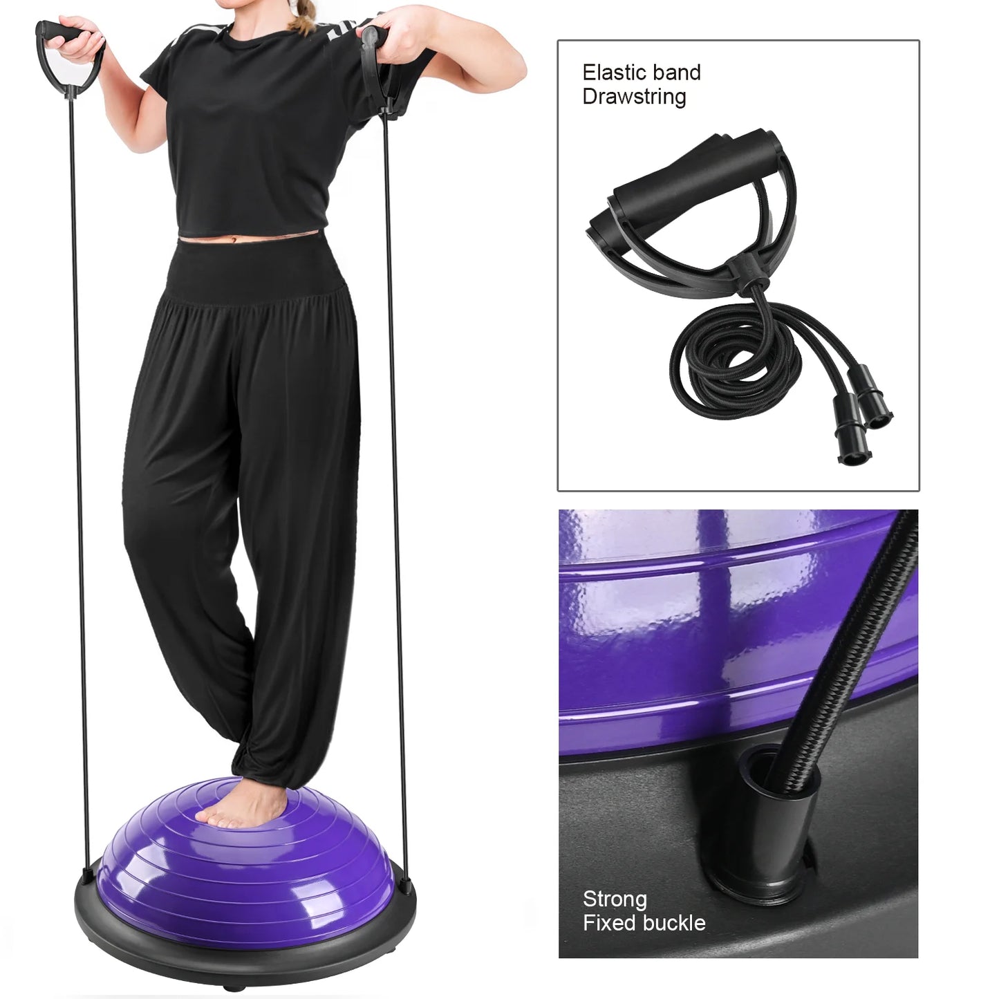 46cm Smooth Wave Speed Ball Pilates Yoga Balance Ball - Pape'sShop