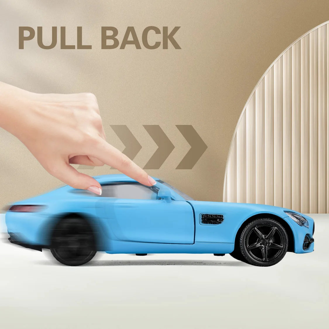 1:36 RMZCITY BENZ GT Alloy Model Toy Car Diecast Pull Back Metal Collection Children Toys Gift - Pape'sShop