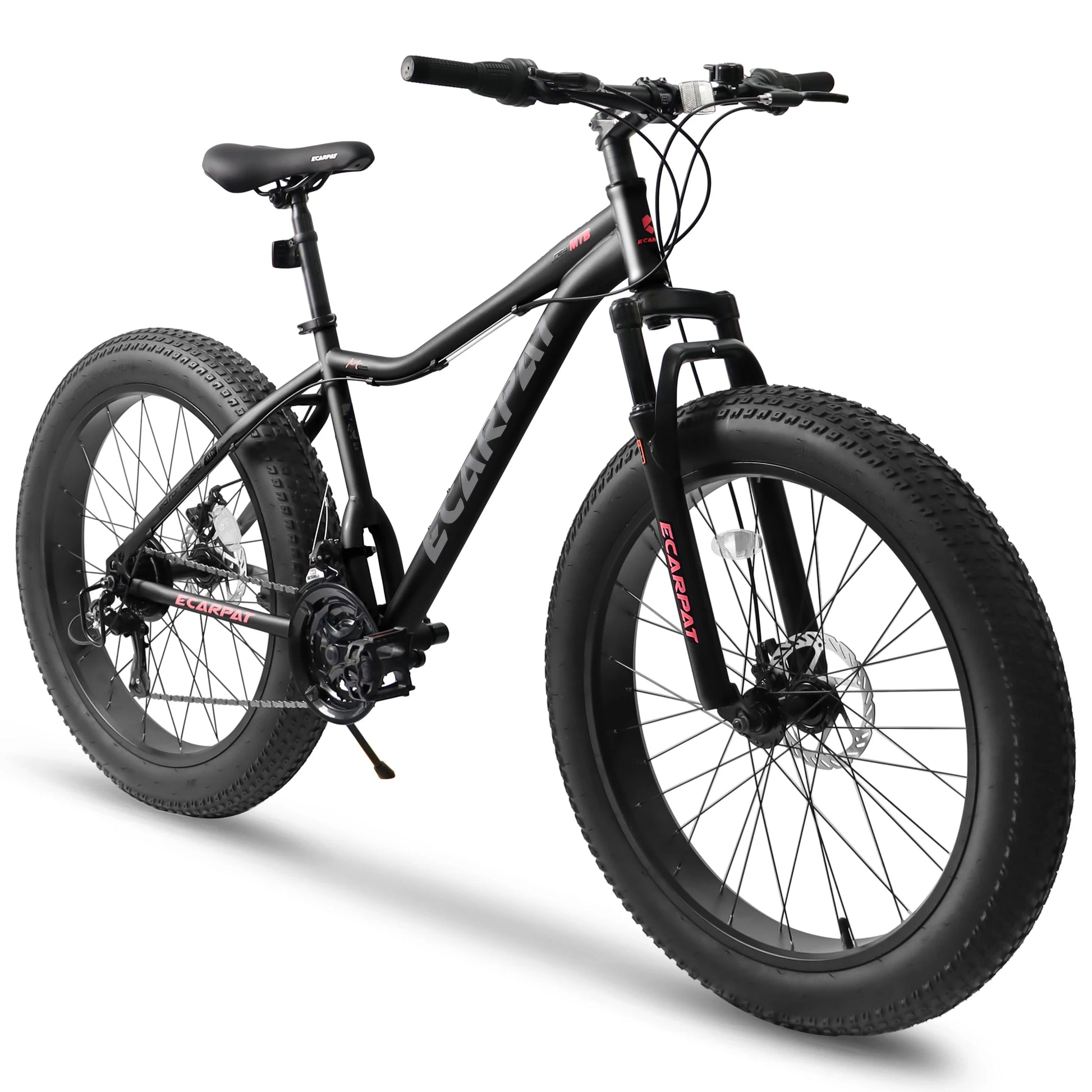 Ecarpat 26 Inch Mountain Bike, 4-Inch Wide Fat Tire - Pape'sShop