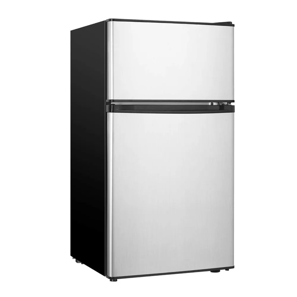 Mini Fridge With Freezer,3.2 Cu.Ft Compact Refrigerator,Mini Refrigerator With 2 Doors For Bedroom,Office,Kitchen,Apartment