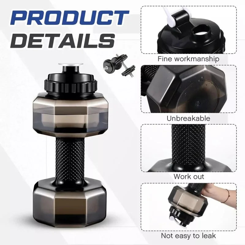 Water Dumbbell Kettle Adjustable Weight Arm Strength Training Outdoor Sport Fitness Cycling Exercise Accessories Home Gym Sport - Pape'sShop