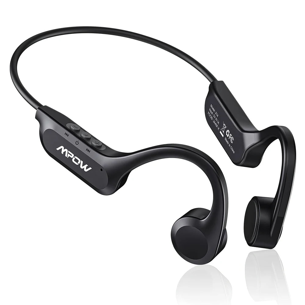 Mpow X14 Bone Conduction Sport Headphones Bluetooth 5.3 Wireless Earphone Handsfree IPX6 Waterproof TWS Headset with Mic for Gym