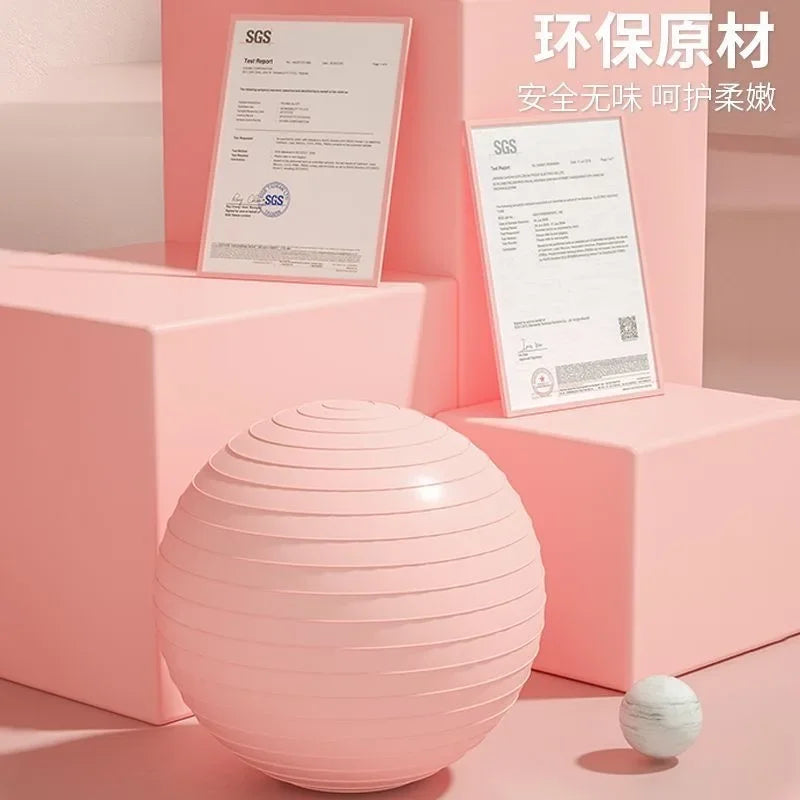 65CM PVC Fitness Balls Yoga Ball Thickened Exercise Equipment - Pape'sShop