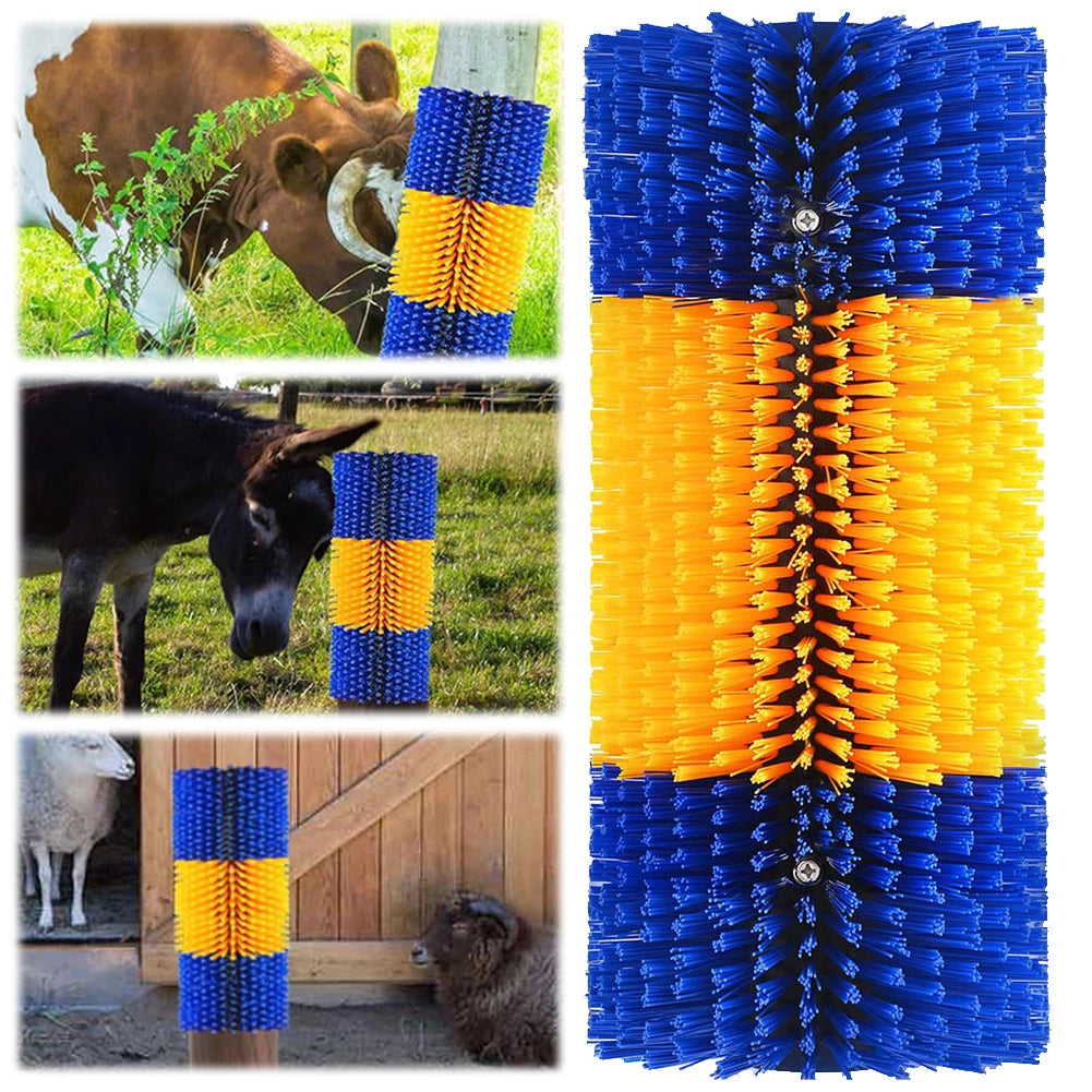 Massage Grooming Brush Relieve Itching on The Back of Livestock Cow Brush Livestock Scratching Brush for Horse Cattle Sheep - Pape'sShop