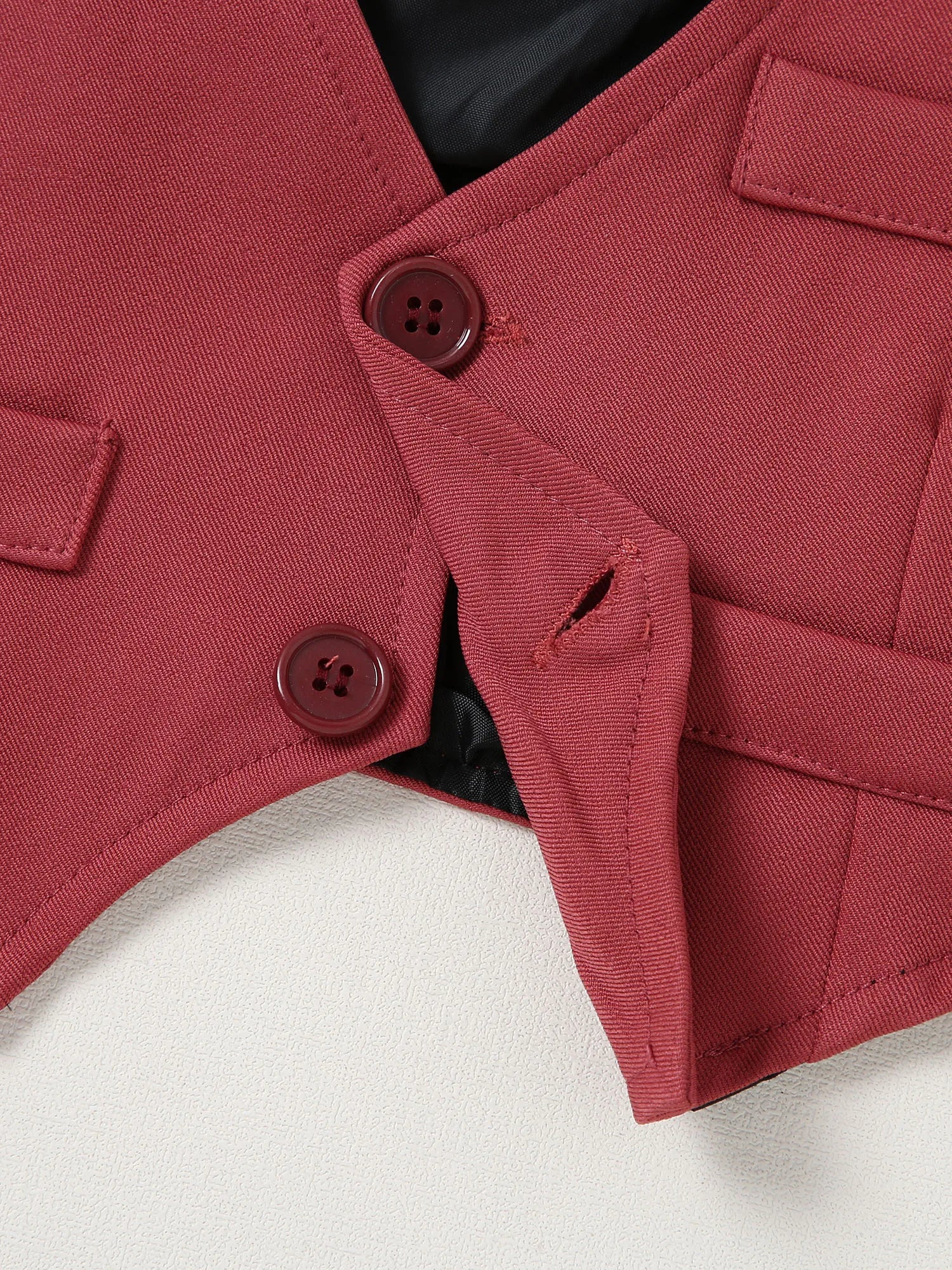 Baby Boy Clothes Wedding Outfit Suits, 0-18 Months Infant Boy Gentleman Set, Dress Shirt+Vest+Suspender Pants+Bowtie - Pape'sShop