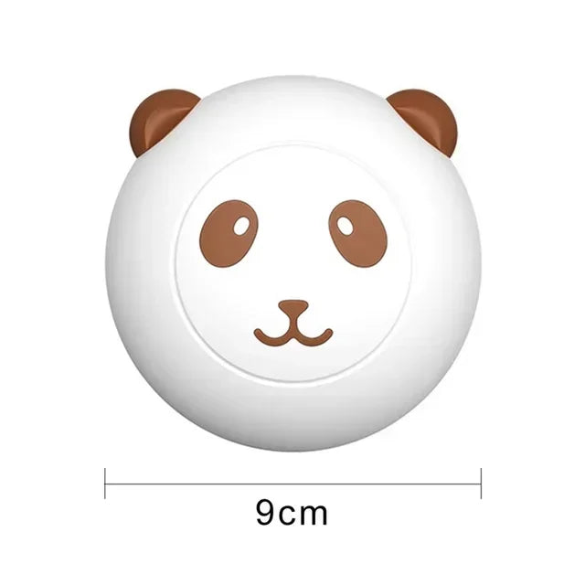 Dog Bath Brush Panda Massage Comb Pet Cat Cleaner Puppy Wash Tools Bathroom Grooming Brush Bath Supplie Dog Soft Silicone Brush - Pape'sShop