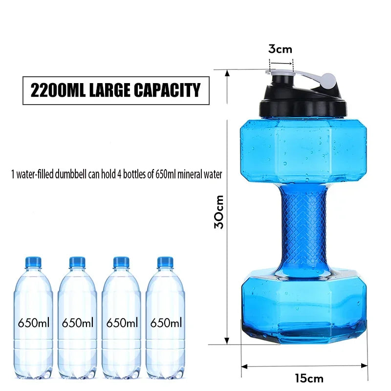 Water Dumbbell Kettle Adjustable Weight Arm Strength Training Outdoor Sport Fitness Cycling Exercise Accessories Home Gym Sport - Pape'sShop