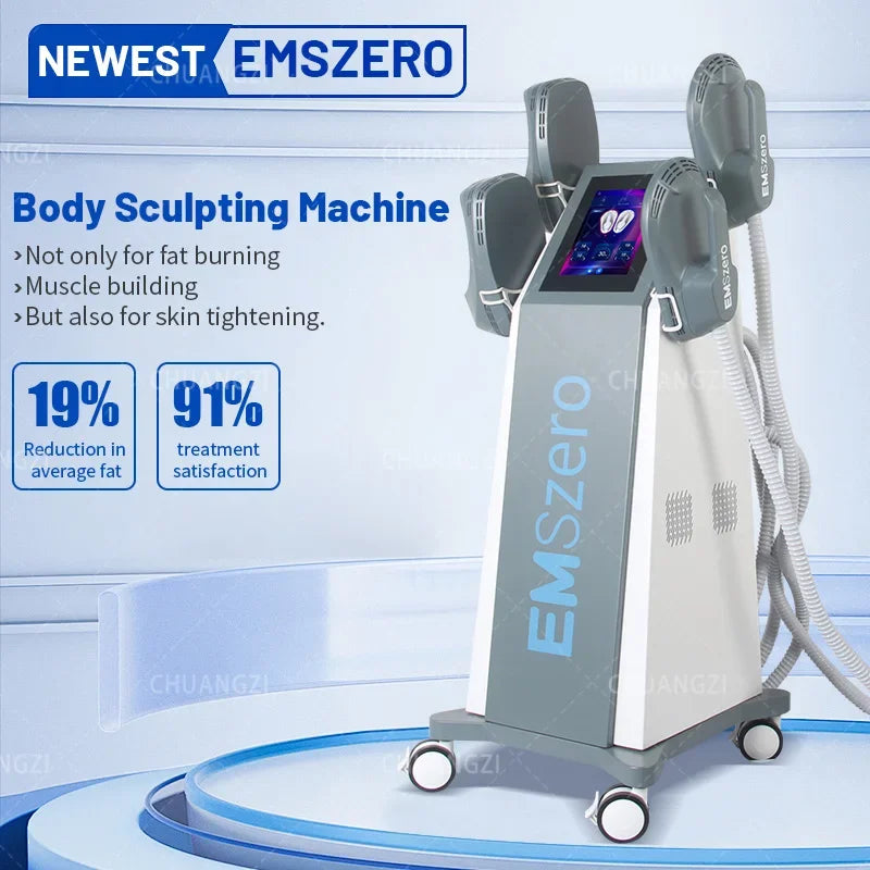 Professional EMSzero NEO 6500W RF Machine Hi-EMT Body Sculpting Fat Burning EMS Slimming Beauty Equipment - Pape'sShop