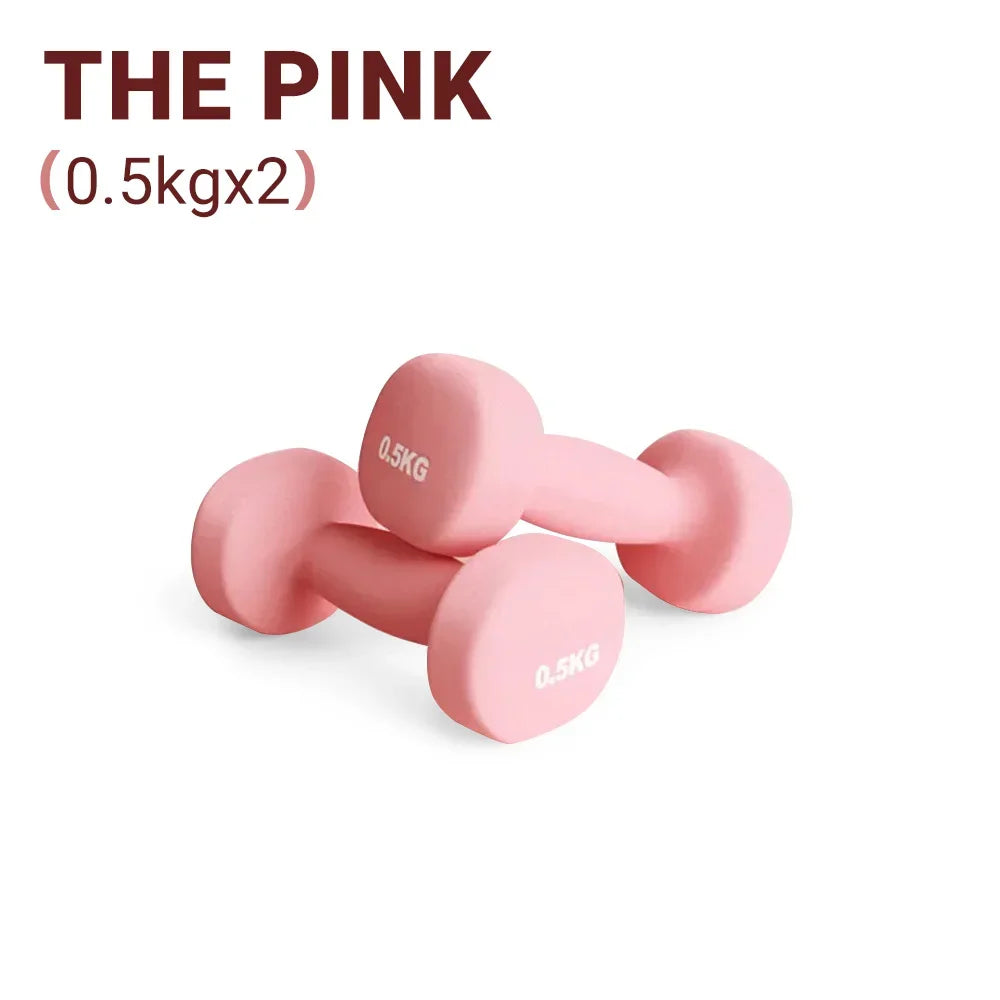 Neoprene Dumbbell Fitness Equipment Arm Muscle Training Cast Iron Hand Gym Yoga Exercise Bodybuilding Weights Workout Weight - Pape'sShop