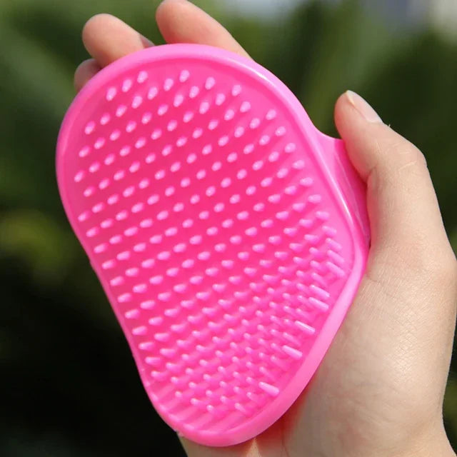 Fashion Rubber Pet Bath Brush Environmental Protection Silicone Glove for Pet Massage Pet Grooming Glove Dogs Cats Pet  supplies - Pape'sShop