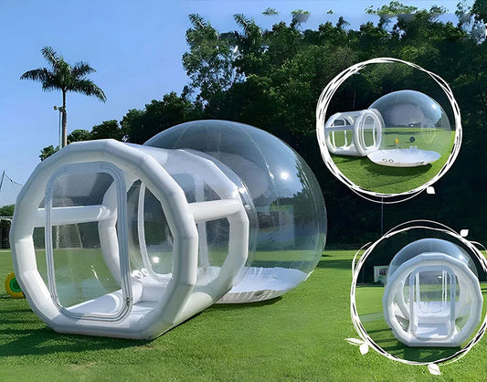 Clear Inflatable Crystal Dome Bubble Tent 10ft Clear Dome Inflatable Bubble Kids Balloon House Party Balloons - Pape'sShop