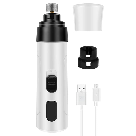 Electric Dog Nail Grinder Pet Painless USB Charging Nail Clippers Quiet Electric Dog Cat Nail Trimmers Cutter Grooming Tools - Pape'sShop