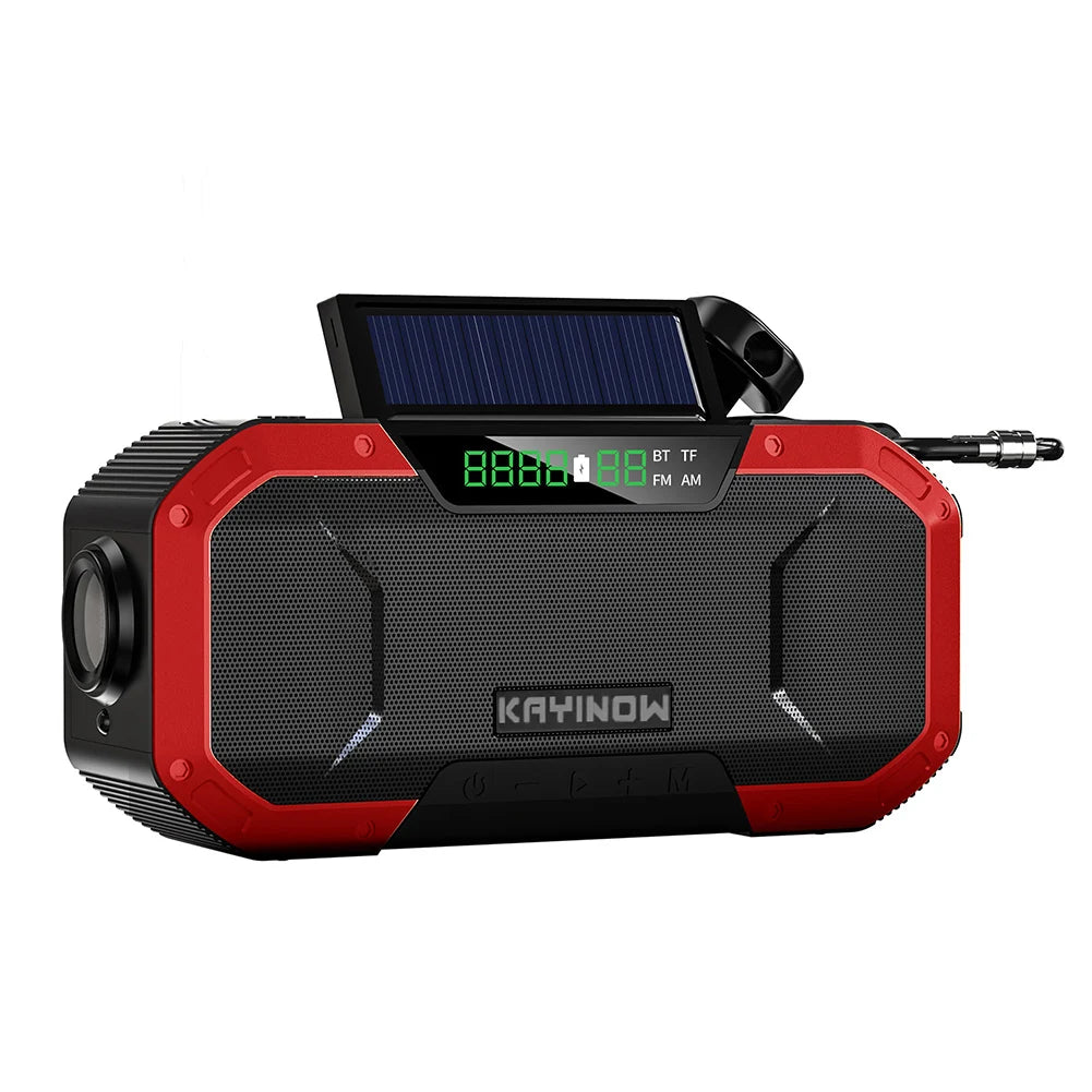 Emergency Radio Solar Powered Hand Crank Radio AM/FM - Pape'sShop