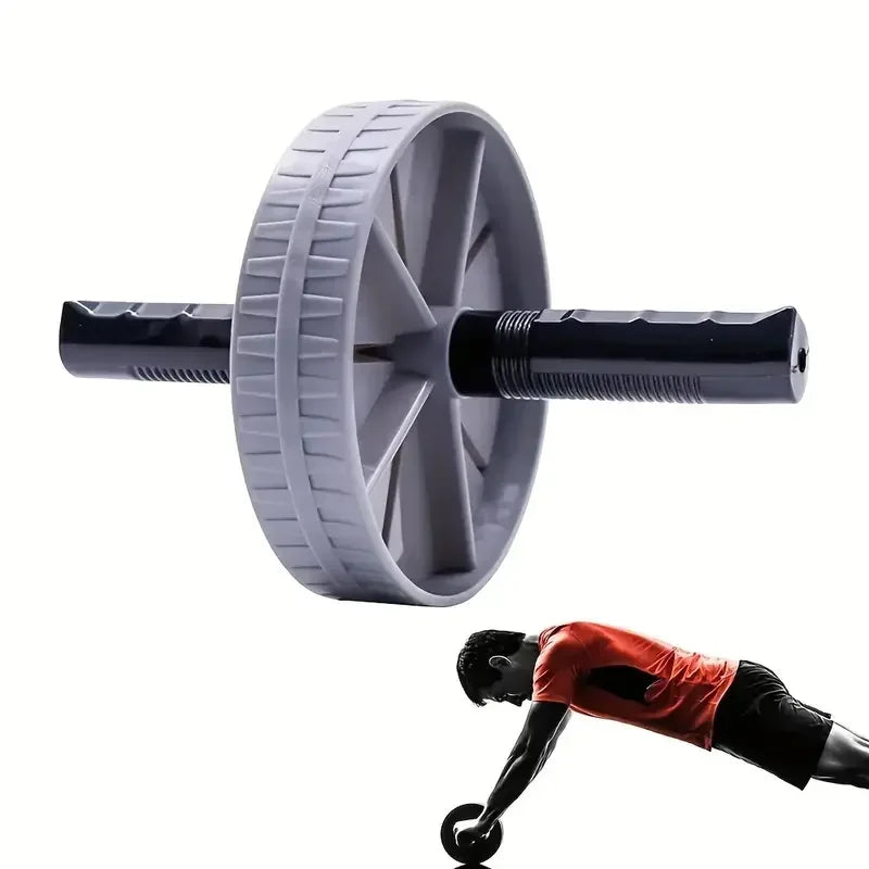 1Pcs Abdominal Wheel Strong Load Bearing Non-slip Roller Strengthen Muscle Exercise Equipment Fitness Training Home Use Silent - Pape'sShop