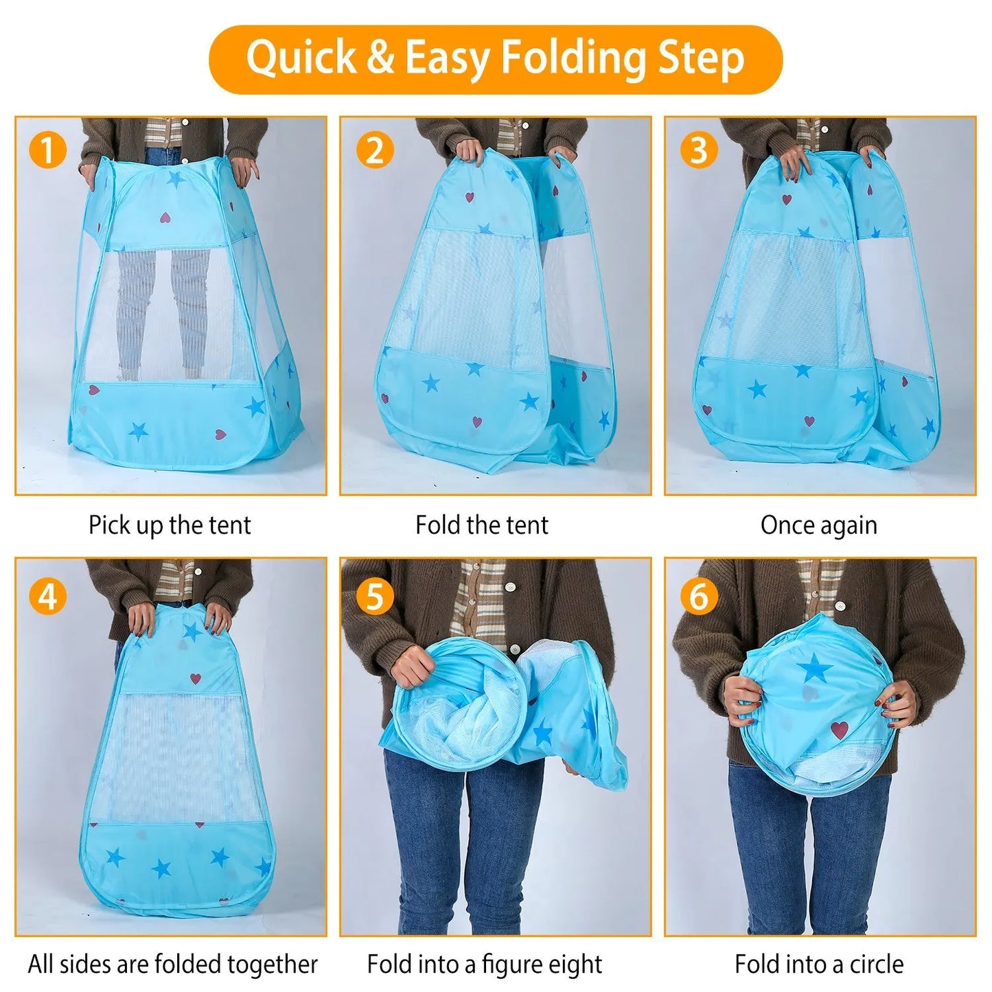 Kids Pop Up Game Tent Birthday Gift For Kids Prince Princess Toddler Play Tent Indoor Outdoor Castle Game Play Tent - Pape'sShop