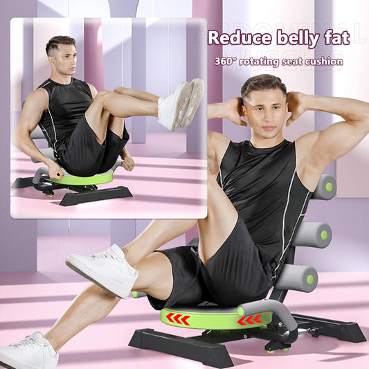 Ab Machine Sit Up Bench Abs Exerciser Equipment Portable Gym - Pape'sShop