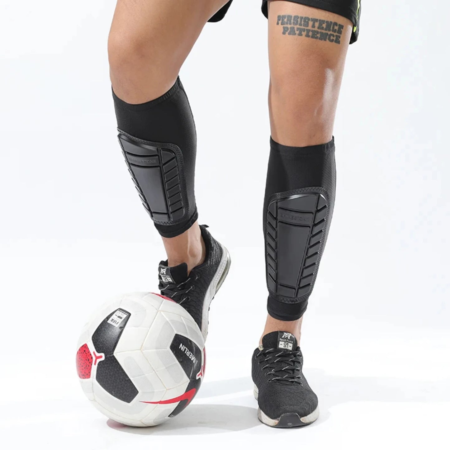 Sports Football Shin Guards Compression soccer - Pape'sShop
