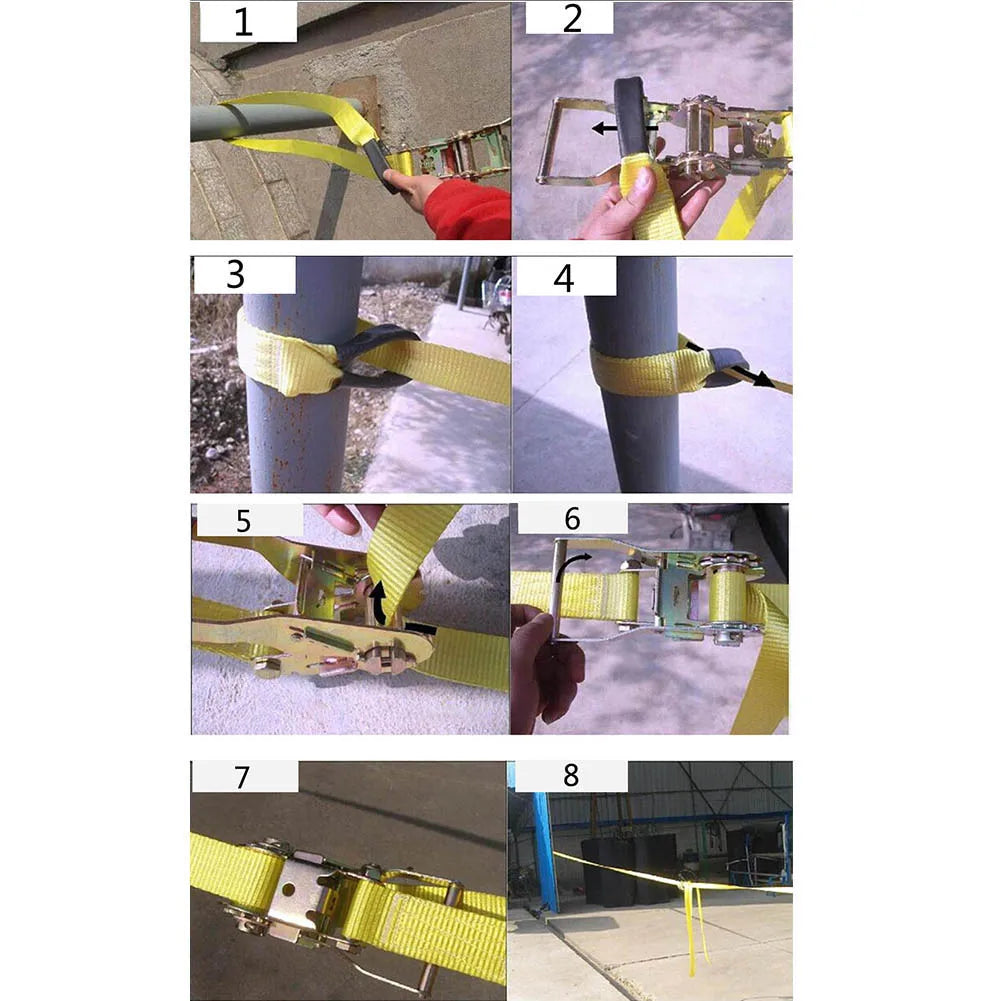 10*0.5m Outdoor Extreme Sports Slackline New Style Thickening Soft Rope Fitness Balance Rope Fitness Balance Rope - Pape'sShop