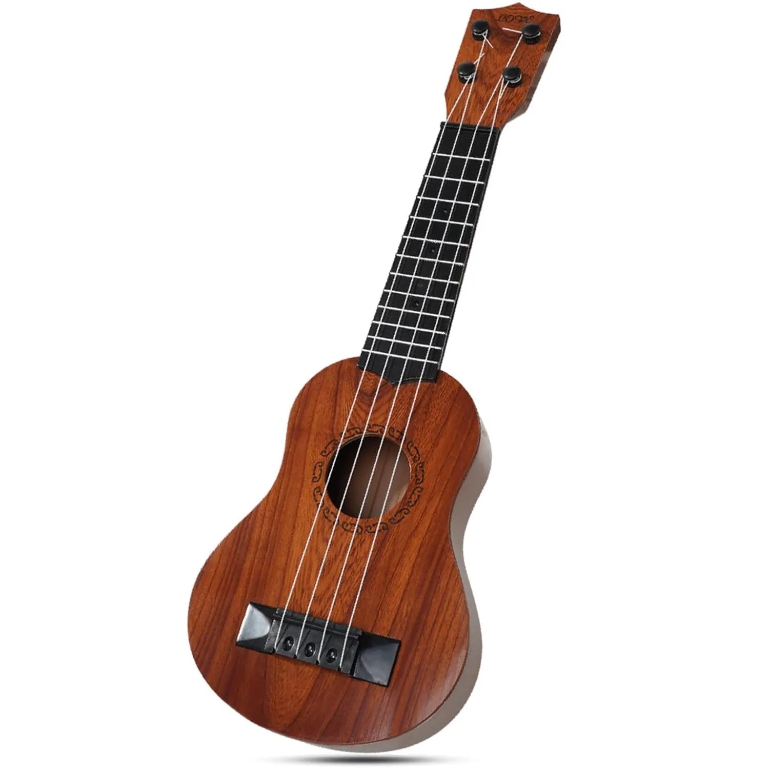 17in Kids Ukulele Guitar - 4 Strings Mini Guitar Children Musical Instruments Educational Toys with Picks for Toddler Kids Boys - Pape'sShop