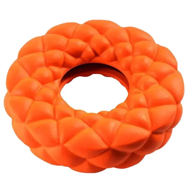 Pet Dog Chewing Toy Foraging Plate Rubber Ring Leak Feeder - Pape'sShop